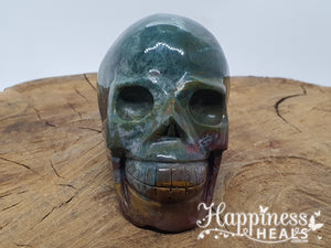 Bloodstone skull