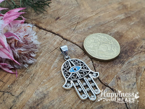 Evil Eye - Hamsa Hand Pendant