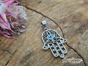 Evil Eye - Hamsa Hand Pendant