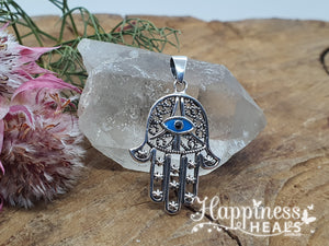 Evil Eye - Hamsa Hand Pendant