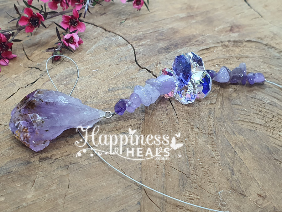 Amethyst Point - Amethyst Chip Sun Catcher