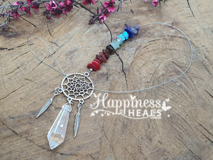 Chakra Chip - With Dream Catcher Sun Catcher