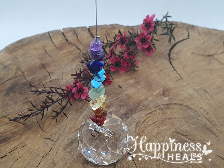 Chakra Ball Sun Catcher - 30mm