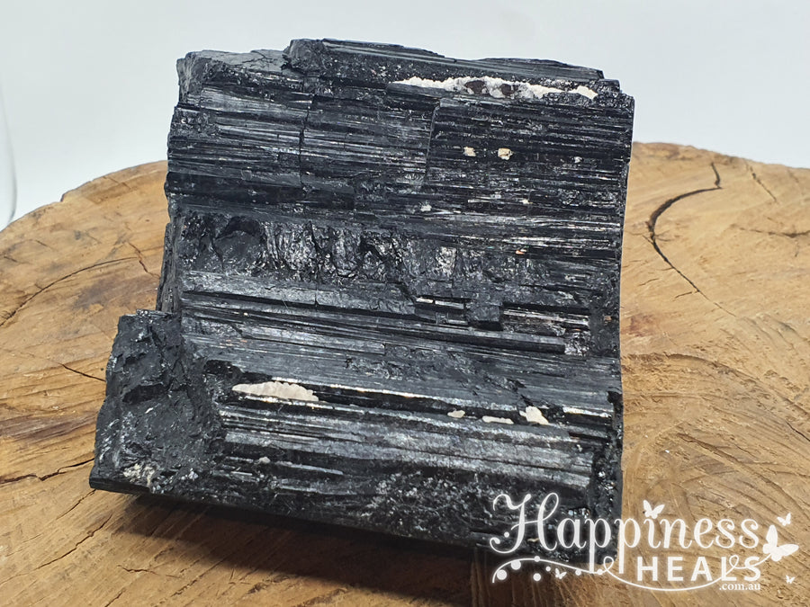 Black Tourmaline Scroll