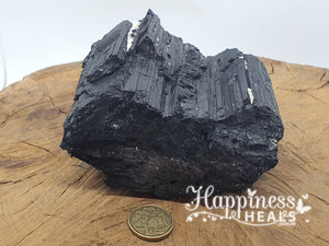 Black Tourmaline Scroll