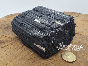 Black Tourmaline Scroll