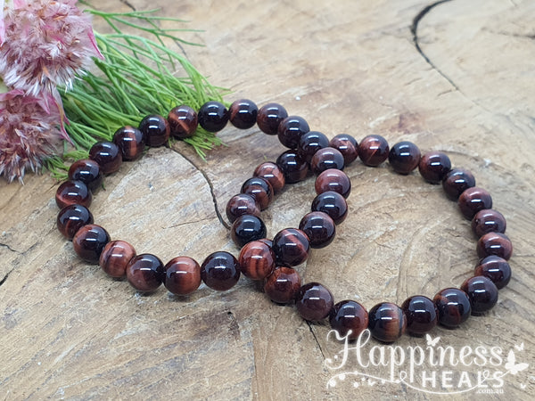 Red Tiger Eye - 8mm Ball