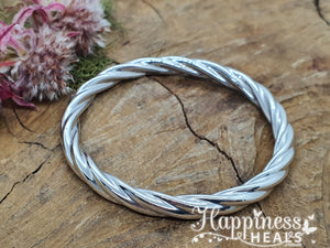 Bangle - Sterling Silver 62mm x 7mm Thick