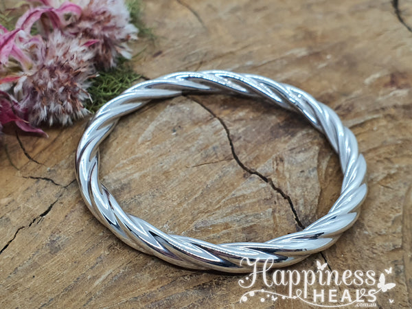 Bangle - Sterling Silver 62mm x 7mm Thick