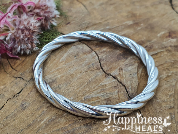 Bangle - Sterling Silver 62mm x 7mm Thick