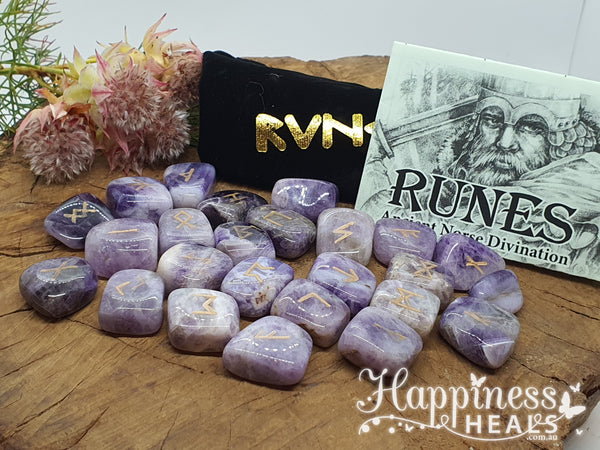 Chevron Amethyst Runes