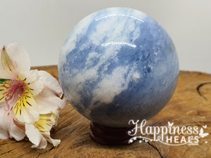 Blue Calcite Sphere