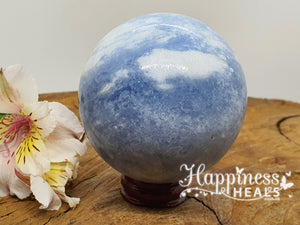 Blue Calcite Sphere