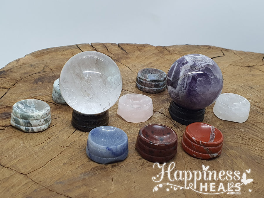 Crystal Sphere Stands