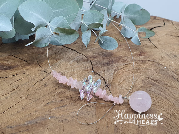 Rose Quartz Sun Catcher