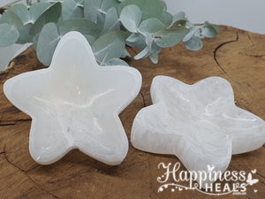 Selenite Charging Bowl - Star