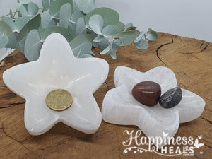 Selenite Charging Bowl - Star