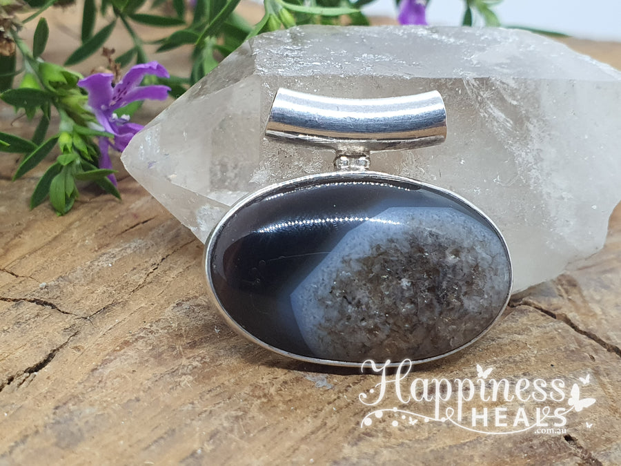 Banded Onyx Pendant