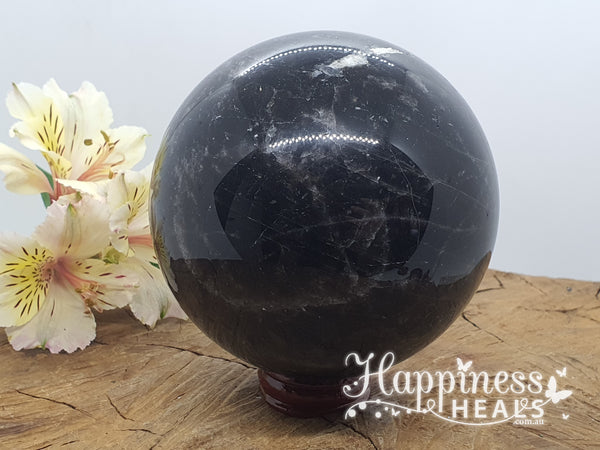 Black Moonstone Sphere