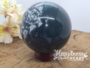 Moss Agate Sphere