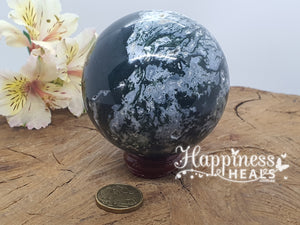 Moss Agate Sphere