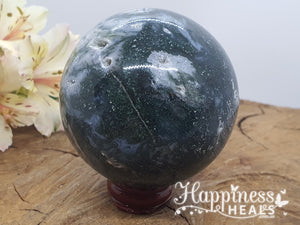 Moss Agate Sphere