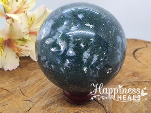 Moss Agate Sphere