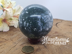 Moss Agate Sphere