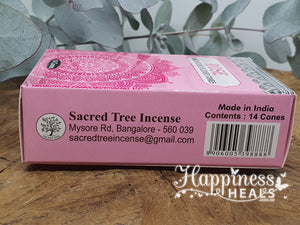 Rose Blackflow Incense Cones