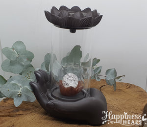 Backflow Fountain - Lotus & Hand - LED