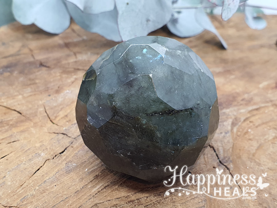 Labradorite Faceted Sphere