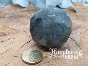Labradorite Faceted Sphere