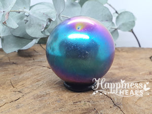 Esfera de cuarzo transparente