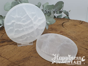 Selenite Charging Plate - Circle