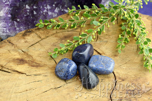 Dumortierite (Tumbled)