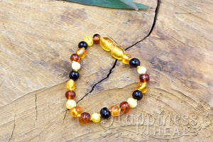 Amber Teething Bracelets - Children's Size