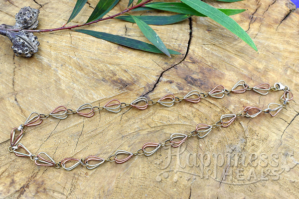 Brass And Copper Necklace