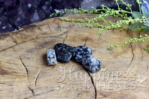 Snowflake Obsidian (Tumbled)
