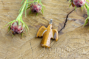 Tiger Eye Angel Pendant