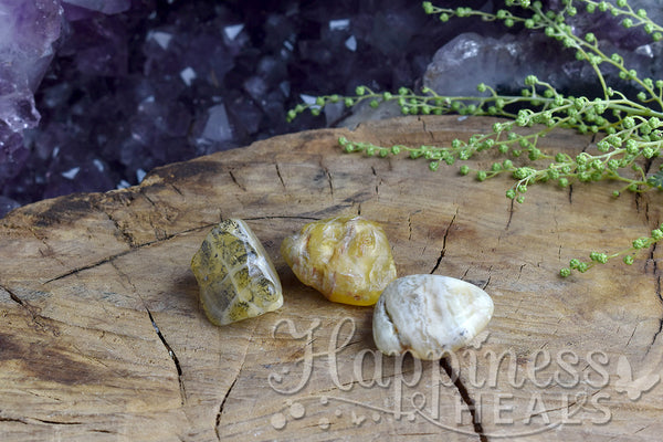 Yellow Opal (Tumbled)