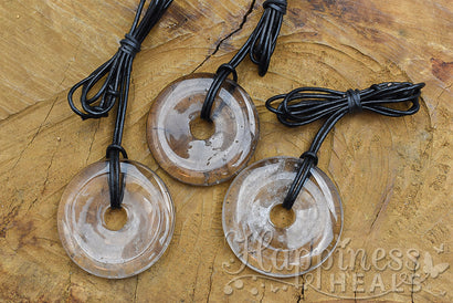 Smokey Quartz Donut - 40mm