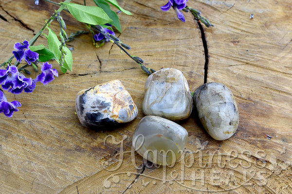 Green Moonstone (Tumbled)