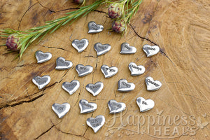Pewter Hearts