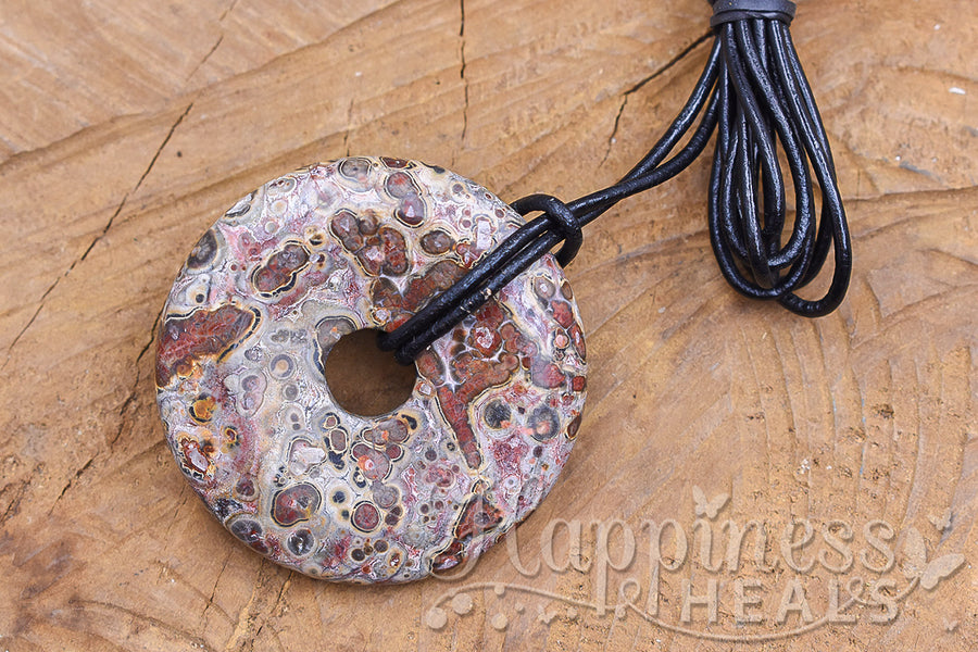 Leopard Skin Jasper Donut