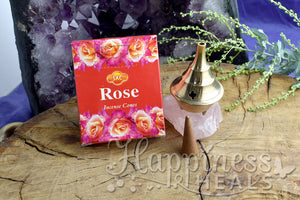 Rose Incense Cones - SAC