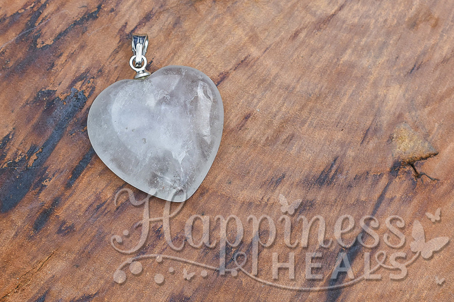 Crystal Heart Pendants