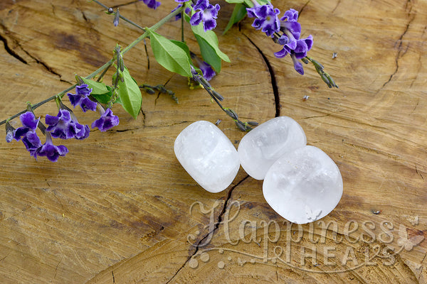 White Calcite (Tumbled)