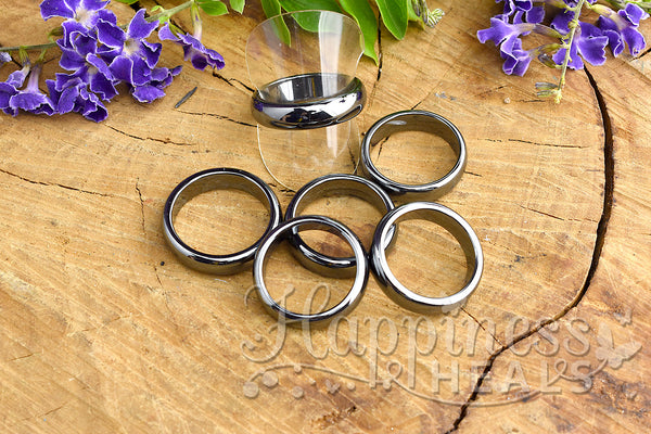 Hematite Rings