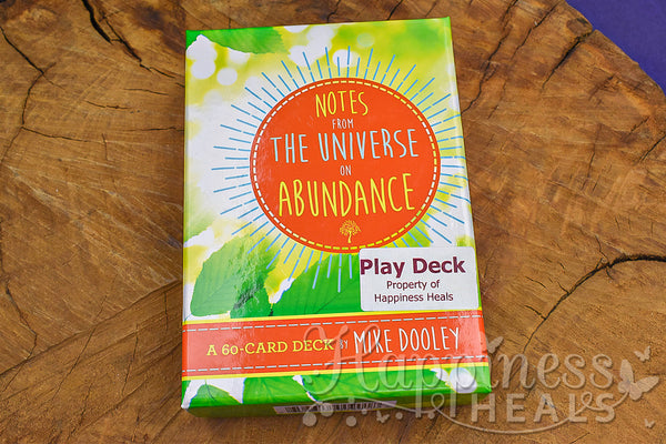 Notes from the Universe on Abundance