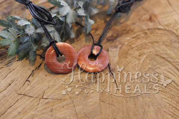 Red Aventurine Donut